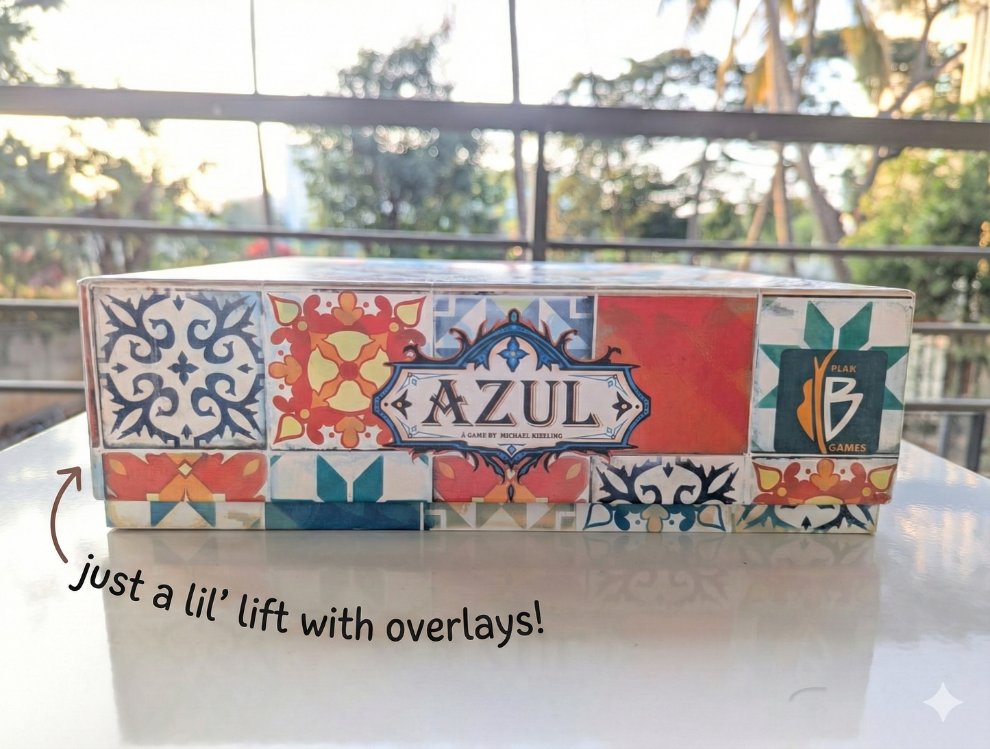 Azul Player Board Overlays - 4 units