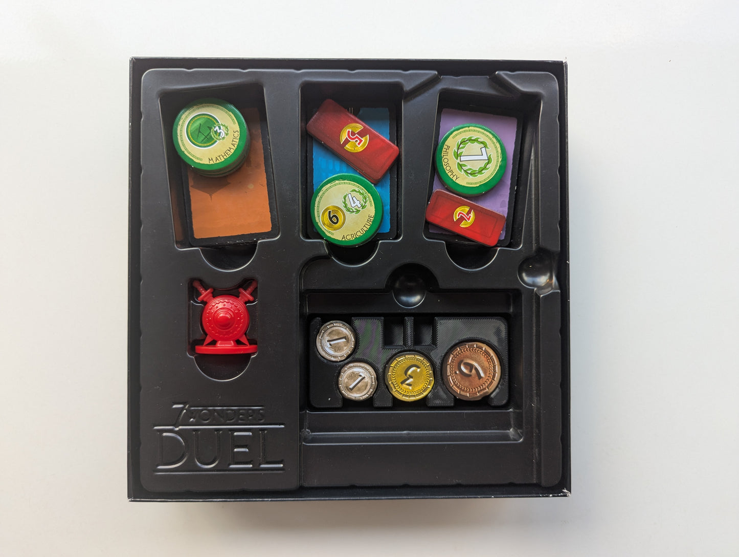 Duel Board Game - Coin Organizer