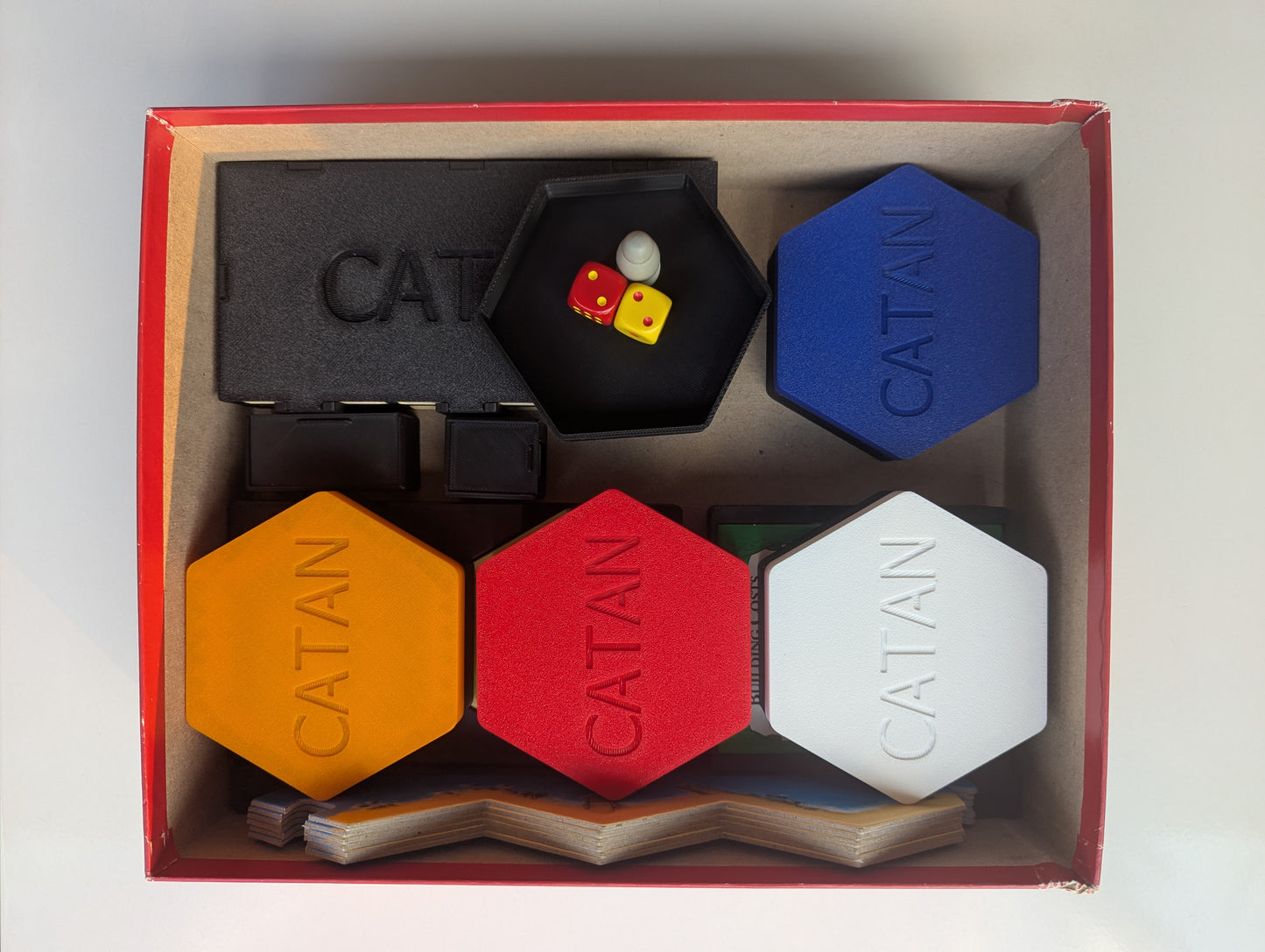 Catan 5th Edition Complete Box Insert - Base Game