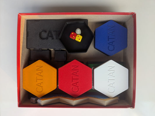 Catan 5th Edition Complete Box Insert - Base Game
