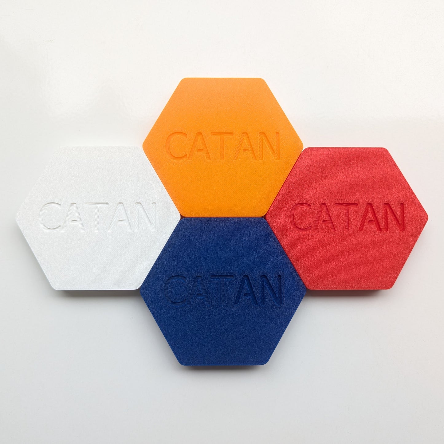 Catan Piece Holder Magnetic Case - Set of 4
