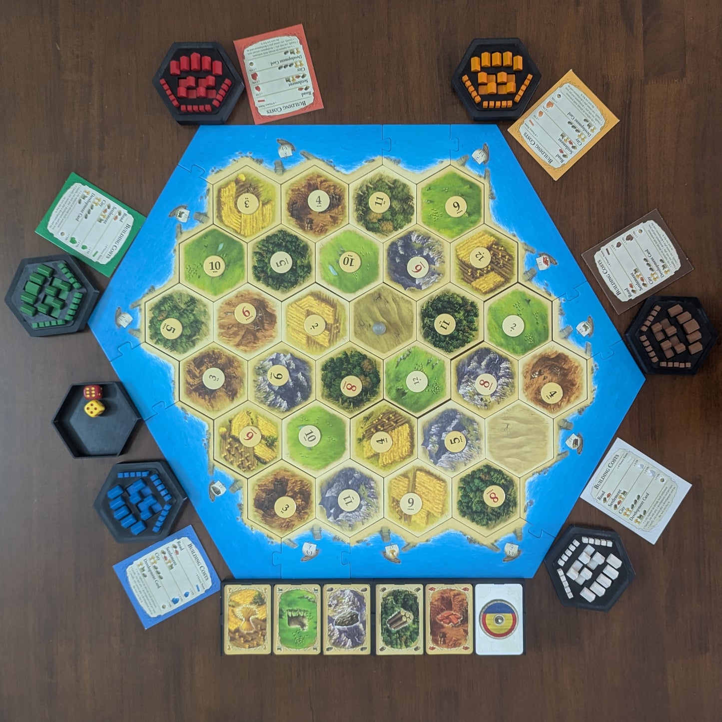Catan 5th Edition Complete Box Insert - Base Game + 5-6 Player Expansion