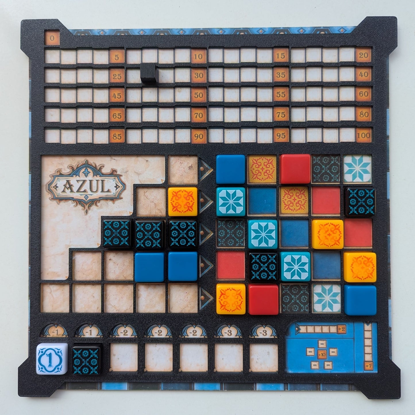 Azul Player Board Overlays - 4 units